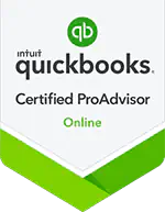 QuickBooks Certified ProAdvisor Online badge by Intuit