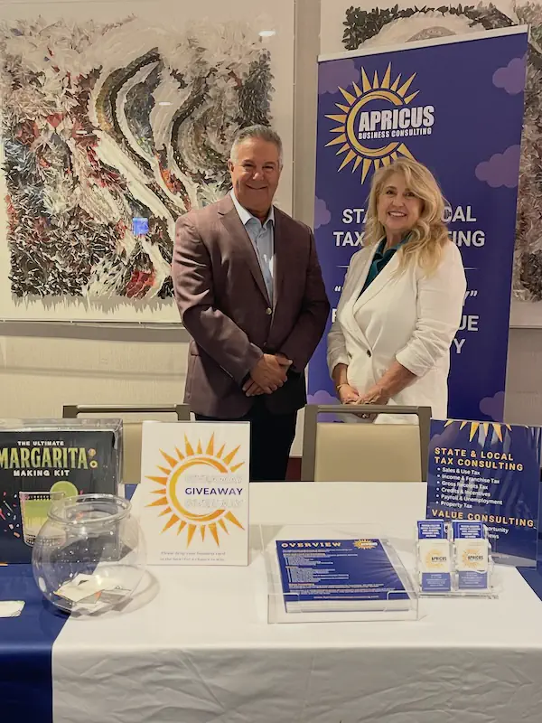 Jeremy Migliara and Michele Capel at expo